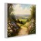Stupell Industries Wildflower Lane Landscape Framed Giclee, design by Petal Prints Design